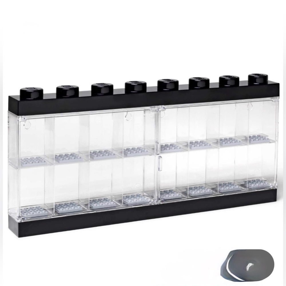 LEGO® Display Case – Wall-Mountable & Stackable Minifigure Storage~>case only - Picture 2 of 3